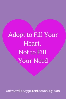 adopt to fill your heart